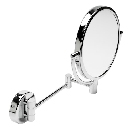 Alfi Brand ALFI brand ABM8WR-PC 8" Round Wall Mount 5x Magnify Cosmetic Mirror ABM8WR-PC